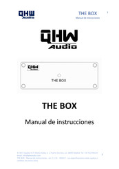 QHW Audio THE BOX Manual De Instrucciones