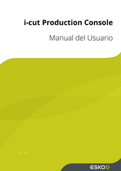 Esko i-cut Production Console Manual Del Usuario