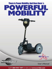 EV Rider POWERFUL MOBILITY Manual De Instrucciones