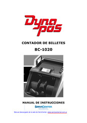 Dyna Pos BC-1020 Manual De Instrucciones