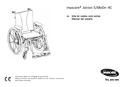 Invacare Action 5/MyOn HC Manual Del Usuario