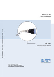 Burkert 8181 Manual De Instrucciones