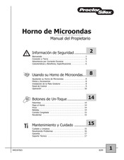 Proctor Silex 87416 Manual Del Propietário