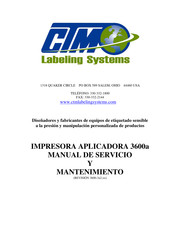 CTM 3600a-PA Manual De Servicio