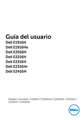 Dell E2416H Guia Del Usuario