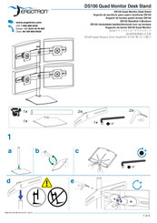 Ergotron DS100 Guia De Instalacion