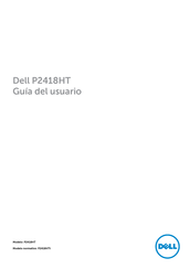 Dell P2418HT Guia Del Usuario