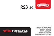 RIEJU RS3 50 Manual Del Propietário