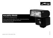 Metz mecablitz M400 Manual De Instrucciones