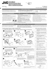 JVC KW-XR810 Manual De Instrucciones