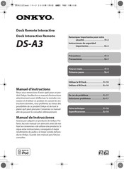 Onkyo DS-A3 Manual De Instrucciones