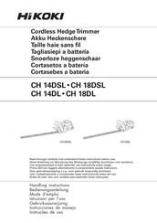 HIKOKI CH 14DL Instrucciones De Manejo