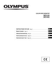 Olympus OEV143 Instrucciones De Uso