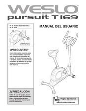 Weslo PURSUIT T 169 Manual Del Usuario