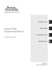 Boston Scientific Vercise DBS Instrucciones De Uso