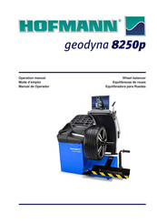 Hofmann geodyna 8200 Manual De Operador