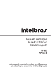 Intelbras TIP 300 S Guia De Instalacion