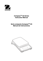 OHAUS Compass CS Serie Manual De Instrucciones