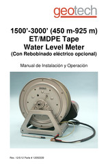 Geotech 12050339 Manual De Instalación Y Operación