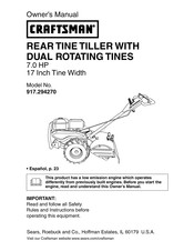 Sears Craftsman 917.294270 Manual De Uso