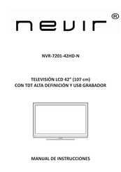 Nevir NVR-7201-42HD-N Manual De Instrucciones