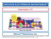 Elenco Electronics 1-101 Manual De Operación