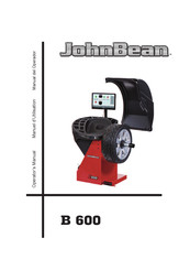 John Bean B600 Manual Del Operador