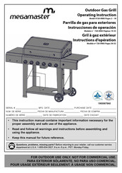 Megamaster 720-0983 Instrucciones De Operación
