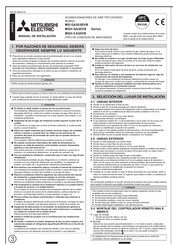 Mitsubishi Electric MS-GA50VB Manual De Instrucciones