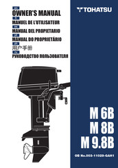 TOHATSU M 9.8B Manual Del Propietário