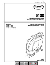 Tennant 609454 Manual Del Operador