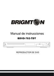 Brigmton BDVD-702-TDT Manual De Instrucciones