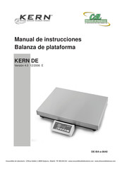 CDL KERN DE12K1N Manual De Instrucciones