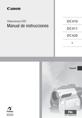 Canon DC411 Manual De Instrucciones