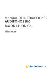 Audio Service MOOD LI-ION G5 Manual De Instrucciones