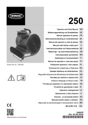 Tennant 250 Manual Del Operario