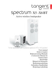 Tangent spectrum X6 BT Manual De Instrucciones