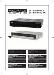 König Electronic SAT-SDHD50-KN Manual De Uso