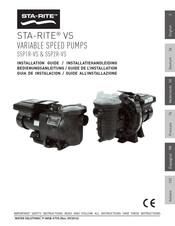STA-RITE VS Serie Guia De Instalacion