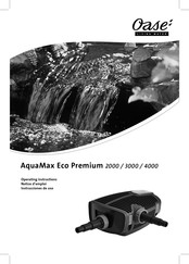 Oase AquaMax Eco Premium 2000 Instrucciones De Uso