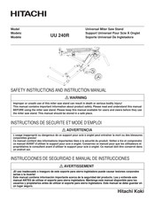 Hitachi UU 240R Manual De Instrucciones