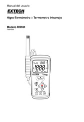 Extech Instruments RH101 Manual Del Usuario