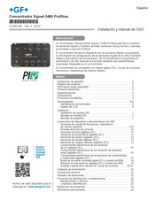 GF Signet 0486 Profibus Manual De Instalación