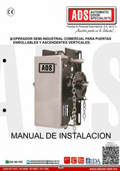 ADS CH5011AC Manual Del Operador