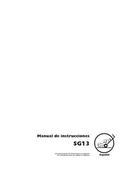 Husqvarna SG13 Manual De Instrucciones