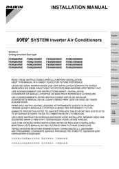 Daikin FXMQ80MAVE Manual De Instalación