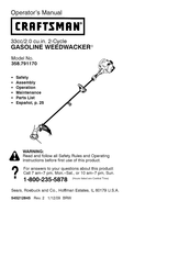 Sears Craftsman 358.791170 Manual De Uso