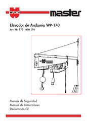 Wurth Master WP-170 Manual De Instrucciones