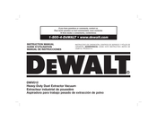 DeWalt DWV012 Manual De Instrucciones