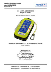 Weatherdock easyRESCUE-PRO Manual De Instrucciones